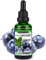 ALPHAPOWER FOOD: Stevia liquida, (1 x50ml Gusto Mirtillo) Gusto liquido, Gocce aromatizzanti e dolcificante senza zucchero sostituto dello zucchero & calorie, dolcificante naturale, vegano