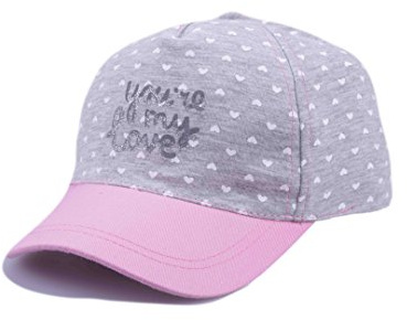 Bienzoe Niña Algodón Béisbol Tapa Ajustable Sombrero de Visera 8-13 años