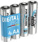 ANSMANN 4x Batterie ricaricabili stilo AA - Tipo 2850 (min. 2650 mAh) 1,2V NiMH - Pila a ricarica veloce - fino a 1000 cicli di ricarica eco-friendly