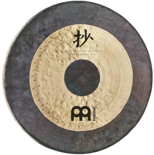 Sonic Energy 26 Zoll Chau Gong – Chinesisches Tam Tam – Für Orchester, Meditation, Klangheilung – Inkl. Schlägel und Hülle (CH-TT26)