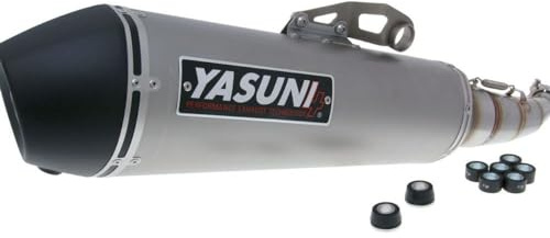 POT ECHAPPEMENT MAXISCOOTER YASUNI ADAPT. YAMAHA XMAX 125 TITANIUM LOOK (TUB351)