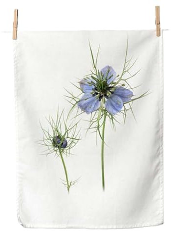 Simply Flowers - Trockentuch - Geschirrtuch - Küchentuch - Schwarzkümmel - Baumwolle - 50 x 70 cm