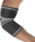 bonmedico Professional Kusano - Codera unisex, da soporte a tendones y músculos, codera elástica de tejido compresivo para prevenir y dar alivio del dolor, gris, L