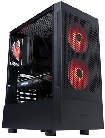 BREUNOR V1 UBBE - Pc Gaming Ryzen 5 9600X, 6 core fino a 5.40 GHz, RTX 5070 12GB, RAM 32GB DDR5 6000MHz, SSD 1000GB, Dissipatore ad Aria Display LCD 4.3, Windows 11 PRO, Pc da gaming