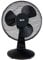 Igenix DF1210 12” Portable Desk Fan – 3 Speed Settings, Quiet Oscillating Airflow, Compact Desktop or Bedside Cooling – Ideal for Home & Office – Black