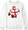 Purple Print House Santa England Flag Sweatshirt Kids, Funny School Christmas Jumper Day, World Football Xmas Gifts for Boys and Girls, English Soccer Supporters Cup Sweater 2022, 5-6 Years, White