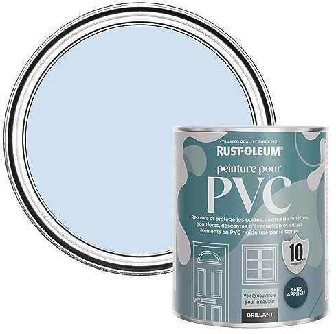 Rust-Oleum Blue uPVC Door and Window Paint In Gloss Finish - Powder Blue 750ml