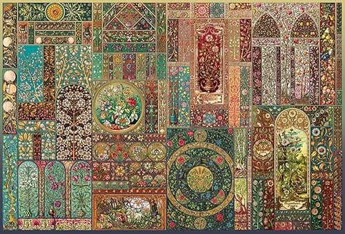 Cobble Hill 2000 Teile Puzzle – Anton Seder – Musterposter im Lieferumfang enthalten