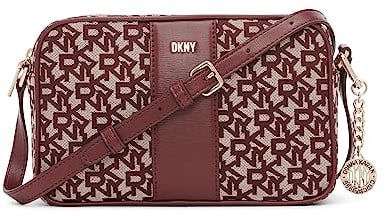 DKNY Women's Bryant Camera Bag Crossbody, Aged Wine/Aged Wine