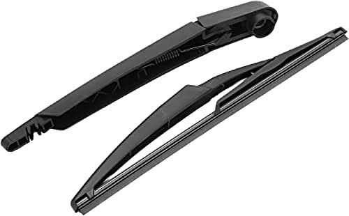 HBZYD Heckscheibe Scheibenwischer Arm & Blatt,Passt für Dacia Sandero 2005‑2015 Hinten Wischerarm Scheibenwischer Set