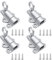 SyiXute 4 Pcs Door Spring Bolt,Aluminum Alloy Gate Latch Bounce Lock,Automatic Locking Door Latches,Door Locks with Screws for Shed Doors Gates and Outhouse Doors (Silver)