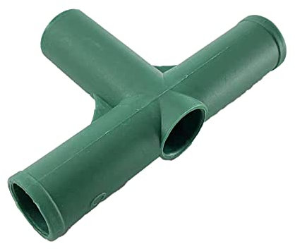 Lot de 8 connecteurs de joint de cadre de serre de 19 mm, 4 types de supports stables, connecteurs de construction pour cadre de serre, connecteurs en plastique de jardinage, pièces de tuyau (3#)