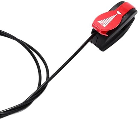 MUEOSI Câble d'accélérateur for Tondeuse à Gazon, 63 Pouces, Interrupteur de Commande Universel, poignée de Levier, tondeuses à Gazon électriques à Essence Interrupteur d'accélérateur pour Tondeuse à
