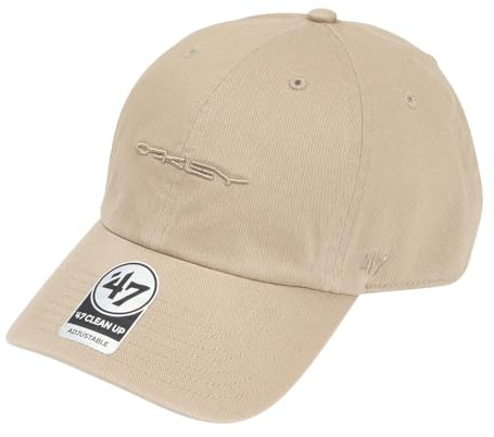 Oakley 47 Soho Dad Hat 02E - Blackout One Size, 32F - Pebble, One Size