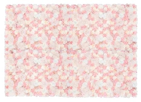 Blumenwand Kunstblumen Rosenwand Blumenwandpaneel 12 Stück Künstliche Blumenwand Deko