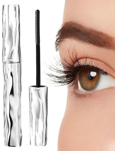 Laidanyou Mascara | Laidanyou Small Steel Tube Mascara | Waterproof and Smudge-proof Eyelash Extension Metal Mascaras Wand | Slim Volume Curling Iron Wand Mascaras for Longer and Thicker Eyelash