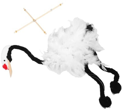 VANZACK Marionette Spielzeug Holzpuppe Mit Schnur Einzigartiges Design Für Aufführungen Und Kreatives Spielen Feder Show Requisite Für Junge Mädchen