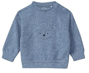 s.Oliver Warmes Sweatshirt mit Frontapplikation und Struktur