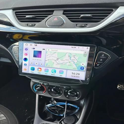 2+32G Android 13 Car Radio for Vauxhall Corsa E 2015-2019 Head Unit, 9 inch Touch Screen Stereo for Vauxhall Corsa Radio Upgrade 2 Din GPS NaviAndroid Auto Bluetooth WiFi FM RDS Backup Camera