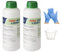 Twin Pack Super Strength Gallup Home & Garden Glyphosate Weedkiller, Gallup weed killer, 1L + Free Measuring cups 30ml, Pack of 2 x 1 Litre bottles