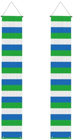 Veranda-Banner mit Sierra-Leone-Flagge, Outdoor-Banner, Thanksgiving-Dekorationen, für alle Feiern