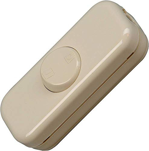 Kopp 193601008 Schnurschalter Weiß 1 x Aus/Ein 10 A 1 St.