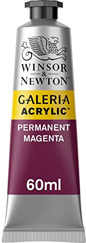 SG Education GAL 2120488 Full Range of Galeria Acrylic, 60 mL Tube, Perm Magenta