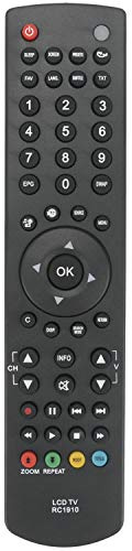 Replace Remote Control RC1910 Fit for Toshiba 22D1333B 19DL502B 22D1334B | 22DL502B 22DL504B 22DL702B 22DL704B 22L1333B 22L1337DB 24D1333B 24D1333B2 24D1333DB