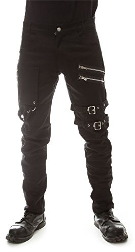 Vixxsin Ice Breaker Männer Jeans schwarz Gothic