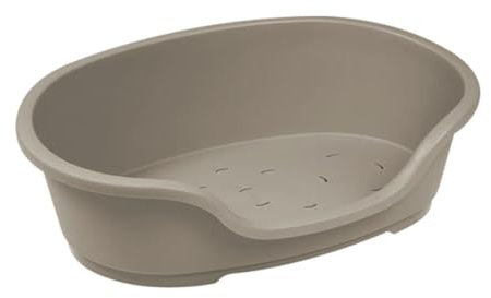Karlie Haustierkorb Domus L: 60 cm B: 47 cm H: 22 cm warm-grau 60 cm Innenfläche
