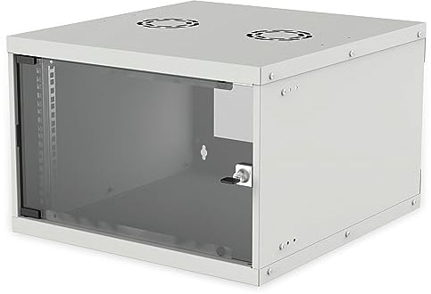 Intellinet Wandverteiler 19 6 HE 540x560 Flatpack grau Rack-Modul 6 Grau