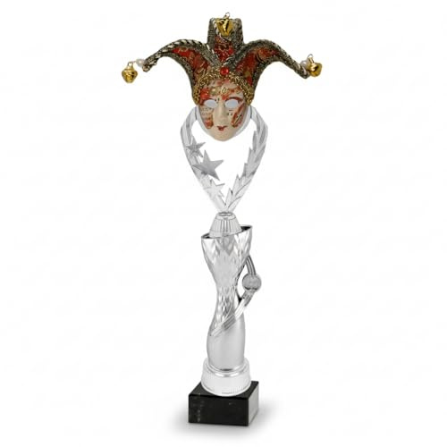 Generico Trofeo Carnevale – Coppa Premiazione Festa in Maschera, Trofeo Evento Carnevalesco, Premio per Sfilate, Scuole, Feste e Competizioni