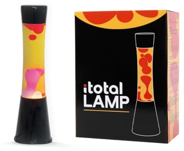 I-TOTAL - Lampe à Lave Magma/Lampe à Lave (Vert/Jaune 2)