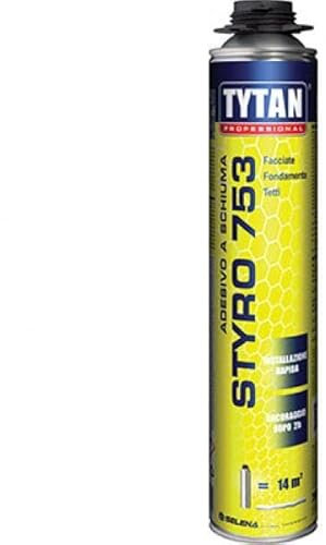 Espuma adhesiva STYRO 753 ml 750 XPS/EPS para encolado