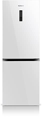 Corberó - Frigorífico Combi | CCHGL185NFW | 323L | 66,5x60x185,2 | No Frost | Display Puerta LED | Fresh Box | Crisper | 4 Botelleros | Estantes De Cristal | 40 Db | Blanco