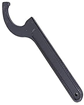 C Hook Spanner Wrench 100-110mm Round Nut Hook Wrench Chuck Multi-Function Adjustment Bike Motorcycle Shock Spanner Hand Tool