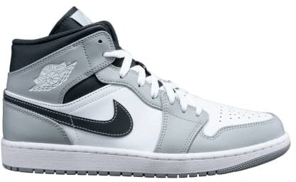 Air Jordan 1 Mid Light Smoke Grey Anthracite