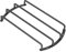 Grille de caisson de basses, grille de haut-parleur de voiture entièrement soudée pour la protection. (14,4 pouces)