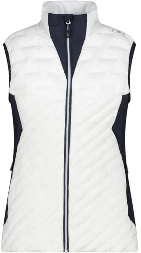 CMP Unlimitech wattierte Weste für Damen, Bianco,38