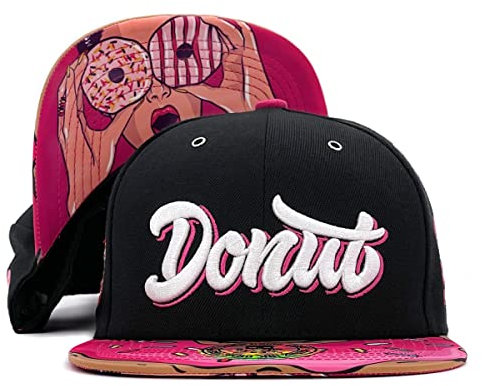 Ikaruz Snapback Cap One Size Unisex (Donut)