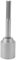 GLOGLOW T-Pfostentreiber, SDS Max Shank T-Pfostentreiberaufsatz, 5 Gruben, Schaft, Stahlzaunpfostentreiber Zum Eintreiben von Erdungsstangen (45mm)