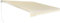 GYMAX Tenda da Sole per Balcone, Tende da Sole a Bracci Estensibili con Tettuccio Anti-UV e Impermeabile, Tenda da Sole per Esterno Avvolgibile per Esterno e Terrazzo (3,6 m x 3 m, Beige)