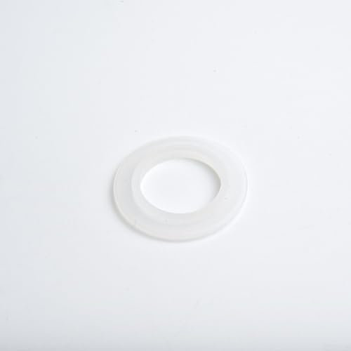 Getdoublerich Anello di tenuta in gomma per tappo di scarico del lavandino, 5 pezzi, anello di tenuta di ricambio per tappo lavabo trasparente, guarnizione in gomma per la maggior parte delle valvole