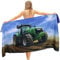 LXTOPN Traktor Strandtuch 75 × 150 cm, Mikrofaser Strandtuch Handtuch Traktor Badetuch Sandfrei Strandtuch für Kinder Damen Herren (Tractor A1)