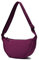 Borsa a Tracolla per Donna - Piccola in Nylon a Mezzaluna Morbida, Casual, Zaino a Tracolla