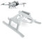 Train D'atterrissage Compatible avec DJI Mini 4 Pro Drone Landing Gear Élévateurs Pliable Extension Support de Hauteur pour Drones Gris