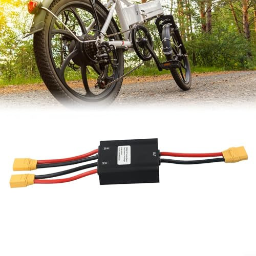 Ebike Dual Battery Connector Adapter, Switcher Module for Two Batteries in Parallel Equalization Module Increase Capacity, Electric Bike Accessories