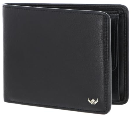 Golden Head Leder Geldbörse Dublin RFID Protect Scheintasche 1126 Schwarz