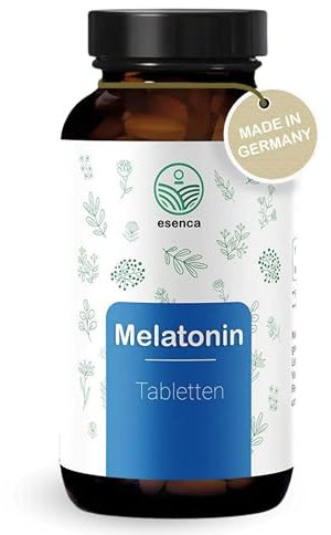Melatonin 0,5 mg Tabletten – 365 vegane Tabletten – Hochdosiert, laborgeprüft, ohne unerwünschte Zusätze – aus Deutschland