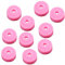 Gogogmee 10pcs Nail Art Tools Cover Protective Caps for Nail Drill Dust Jacket Material Non-slip Design for Pedicure